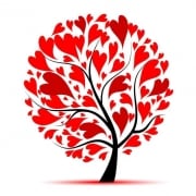 dd6d885a62fac623984f8b6f6a303997 tree clipart heart tree