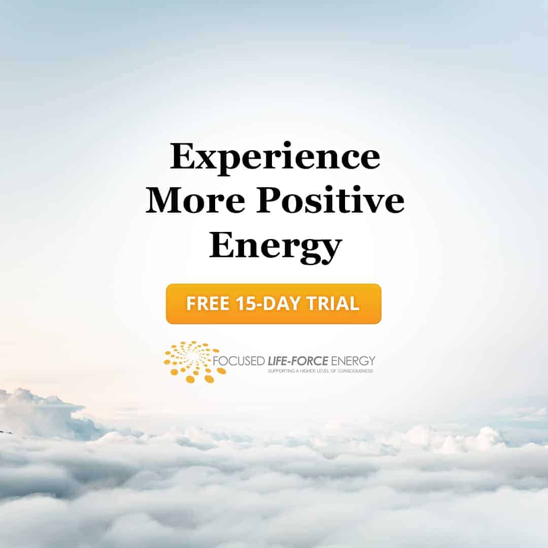 Experience More Positive Energy light blue v